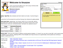 Tablet Screenshot of linuxzoo.net